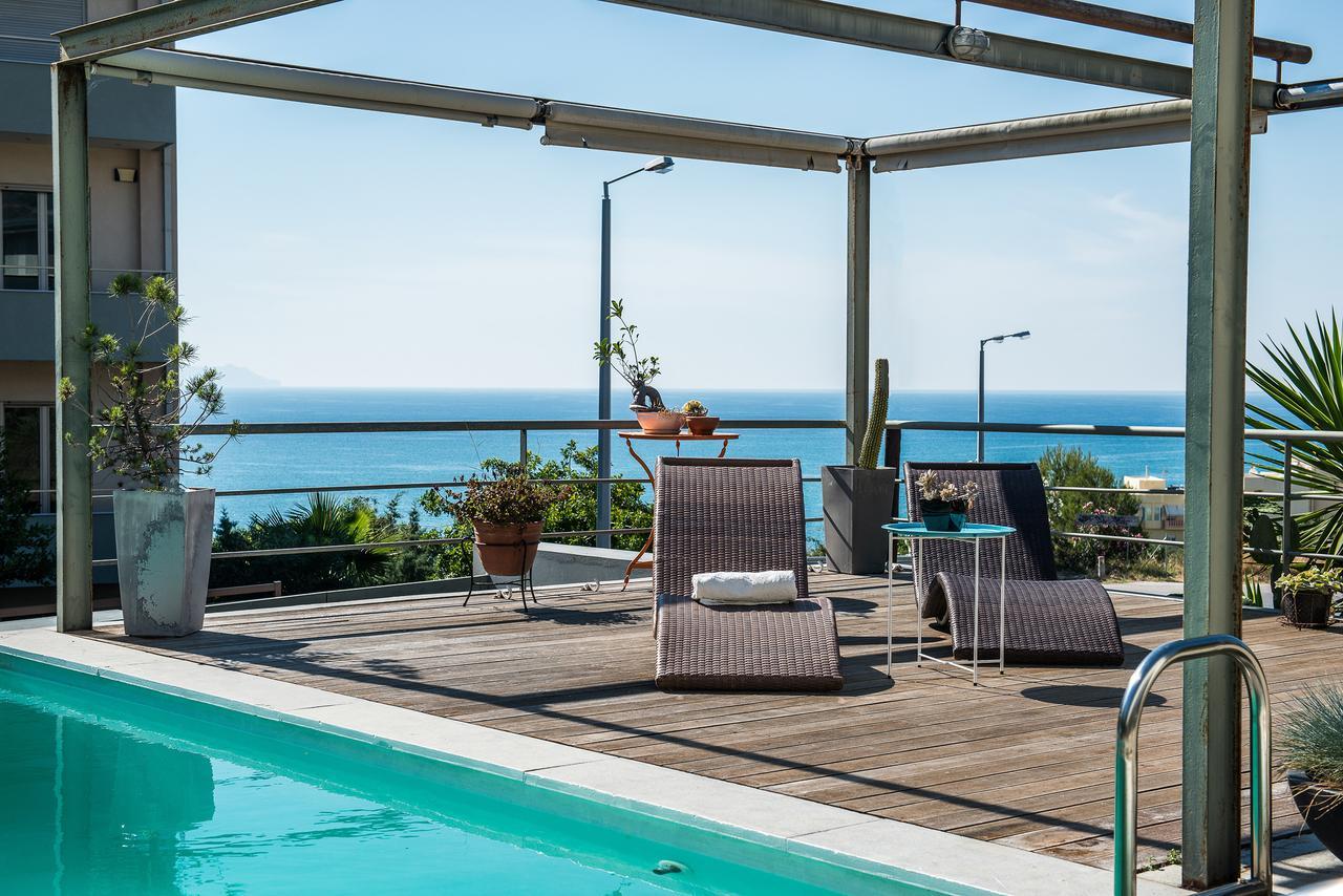Artistic Pool Private Villa Chania  Luaran gambar